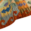 Hand Knotted Flatweave Kilim 4' 1" x 5' 6" ft / 125 x 168 cm - No. Y39497