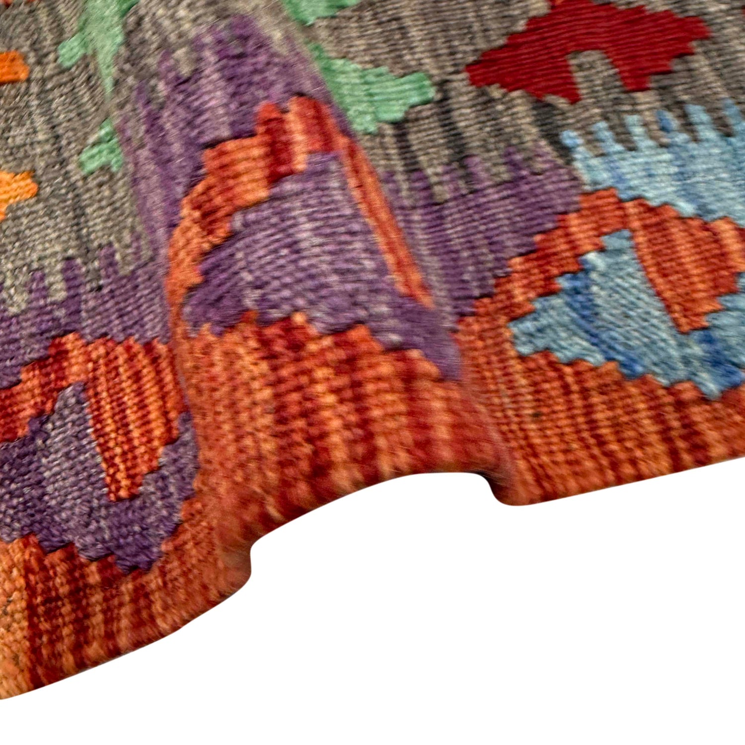 Medium Size Chobi Kilim 4' 8" x 6' 3" ft / 142 x 190 cm - No. Y39498