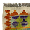 Handmade Afghan Vegetable Kilim 4' 2" x 6' 0" ft / 126 x 184 cm - No. Y39500