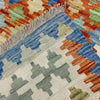 Handmade Turkish Design Wool Kilim 5' 10" x 8' 1" ft / 179 x 246 cm - No. Y39501
