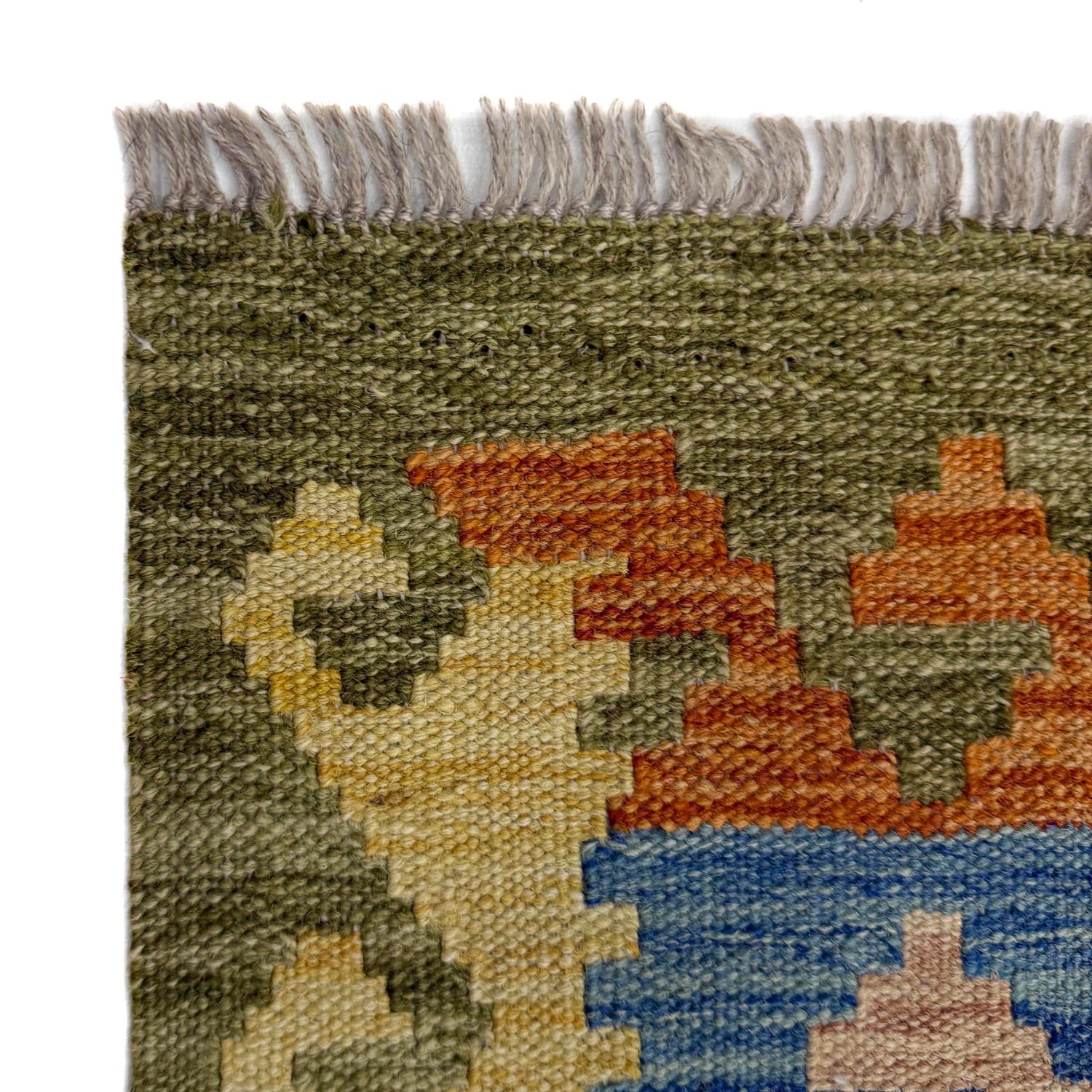 Hand Knotted Flatweave Kilim 5' 9" x 8' 1" ft / 175 x 247 cm - No. Y39502