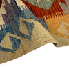 Hand Made Afghan Kilim 4' 2" x 5' 10" ft / 126 x 177 cm - No. Y39503