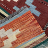 Handmade Afghan Vegetable Kilim 5' 11" x 7' 9" ft / 180 x 237 cm - No. Y39504