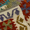 Hand Made Afghan Kilim 5' 9" x 7' 11" ft / 174 x 241 cm - No. Y39505
