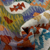 Hand Made Afghan Kilim 5' 9" x 7' 11" ft / 174 x 241 cm - No. Y39505