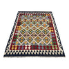 Handmade Vegetable Kelim 4' 6" x 5' 8" ft / 138 x 172 cm - No. Y39506
