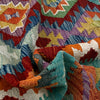 Handmade Vegetable Kilim 4' 4" x 6' 2" ft / 131 x 188 cm - No. Y39508