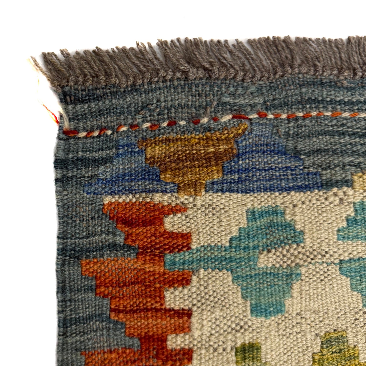 Handmade Vegetable Kilim 5' 9" x 8' 2" ft / 176 x 250 cm - No. Y39510
