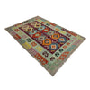 Hand Woven Wool Kelim 3' 9" x 5' 7" ft / 114 x 170 cm - No. Y39513