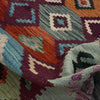 Hand Woven Wool Kelim 3' 9" x 5' 7" ft / 114 x 170 cm - No. Y39513