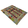 Handmade Turkish Design Wool Kilim 3' 10" x 5' 9" ft / 117 x 175 cm - No. Y39514