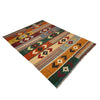 Hand Knotted Afghan Style Kilim 5' 9" x 8' 0" ft / 174 x 244 cm - No. Y39516