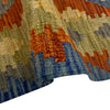 Handmade Turkish Design Wool Kilim 5' 8" x 7' 8" ft / 173 x 234 cm - No. Y39518