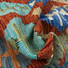 Handmade Turkish Design Wool Kilim 5' 8" x 7' 8" ft / 173 x 234 cm - No. Y39518