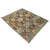 Handmade Vegetable Kilim 5' 10" x 8' 2" ft / 178 x 250 cm - No. Y39525