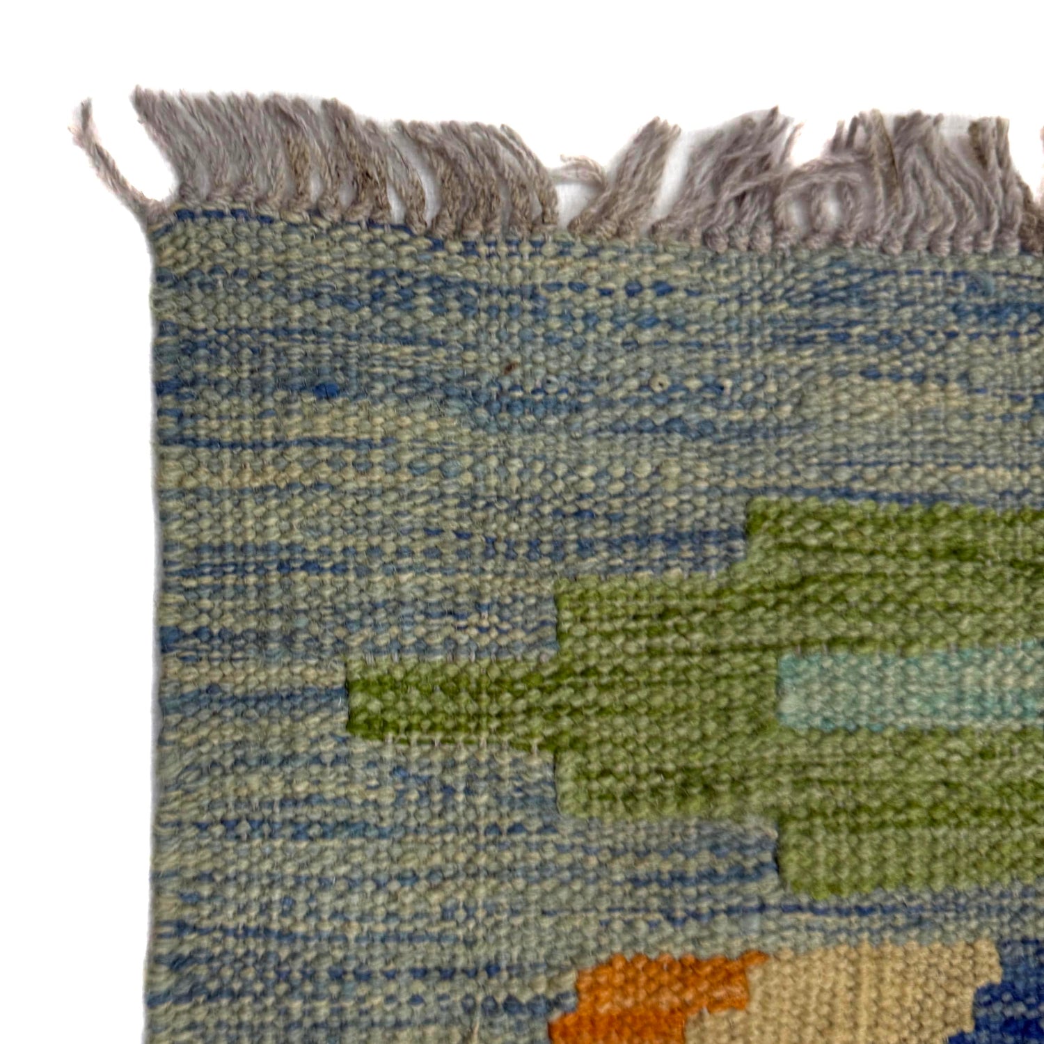 Handmade Vegetable Kilim 5' 10" x 8' 2" ft / 178 x 250 cm - No. Y39525