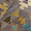 Hand Knotted Afghan Style Kilim 5' 11" x 8' 1" ft / 181 x 246 cm - No. Y39527