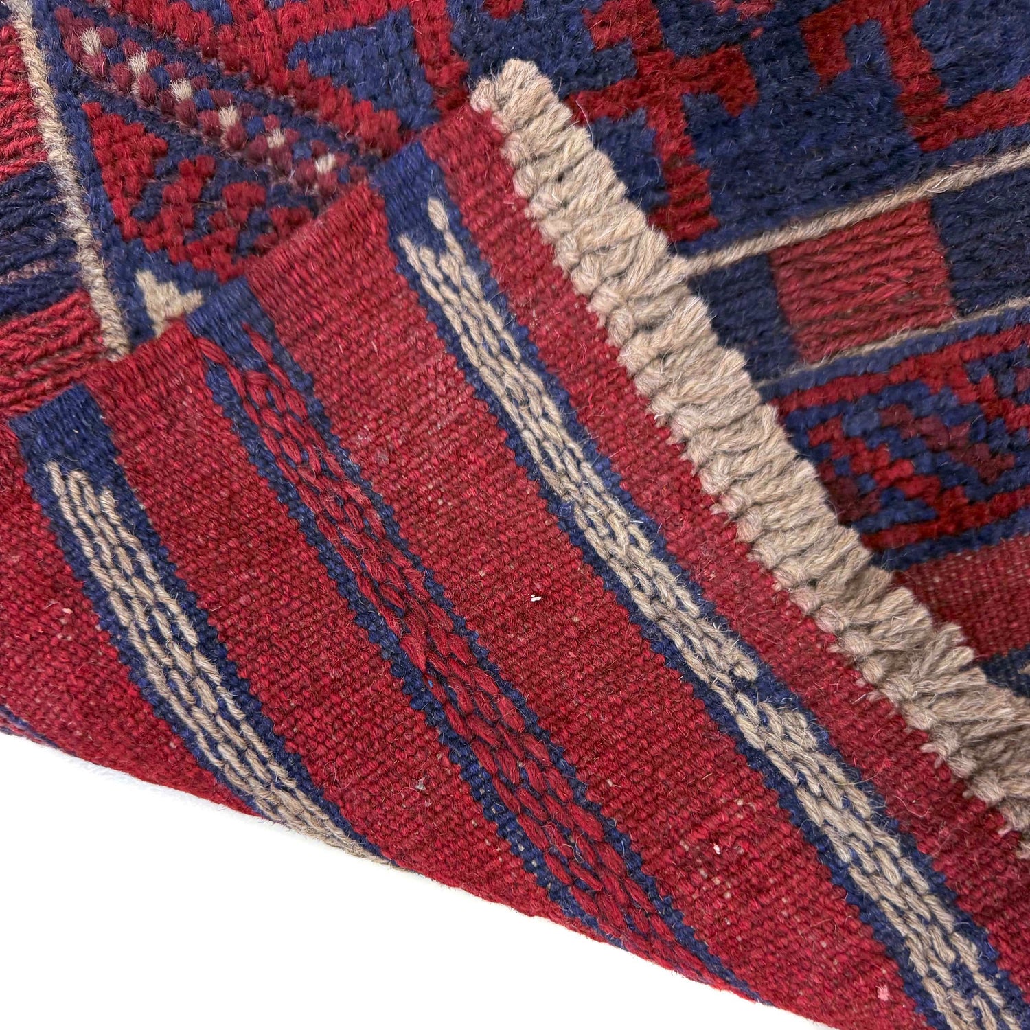Handmade Afghan Runner Rug 2' 2" x 7' 9" ft / 65 x 237 cm - No. Y39530