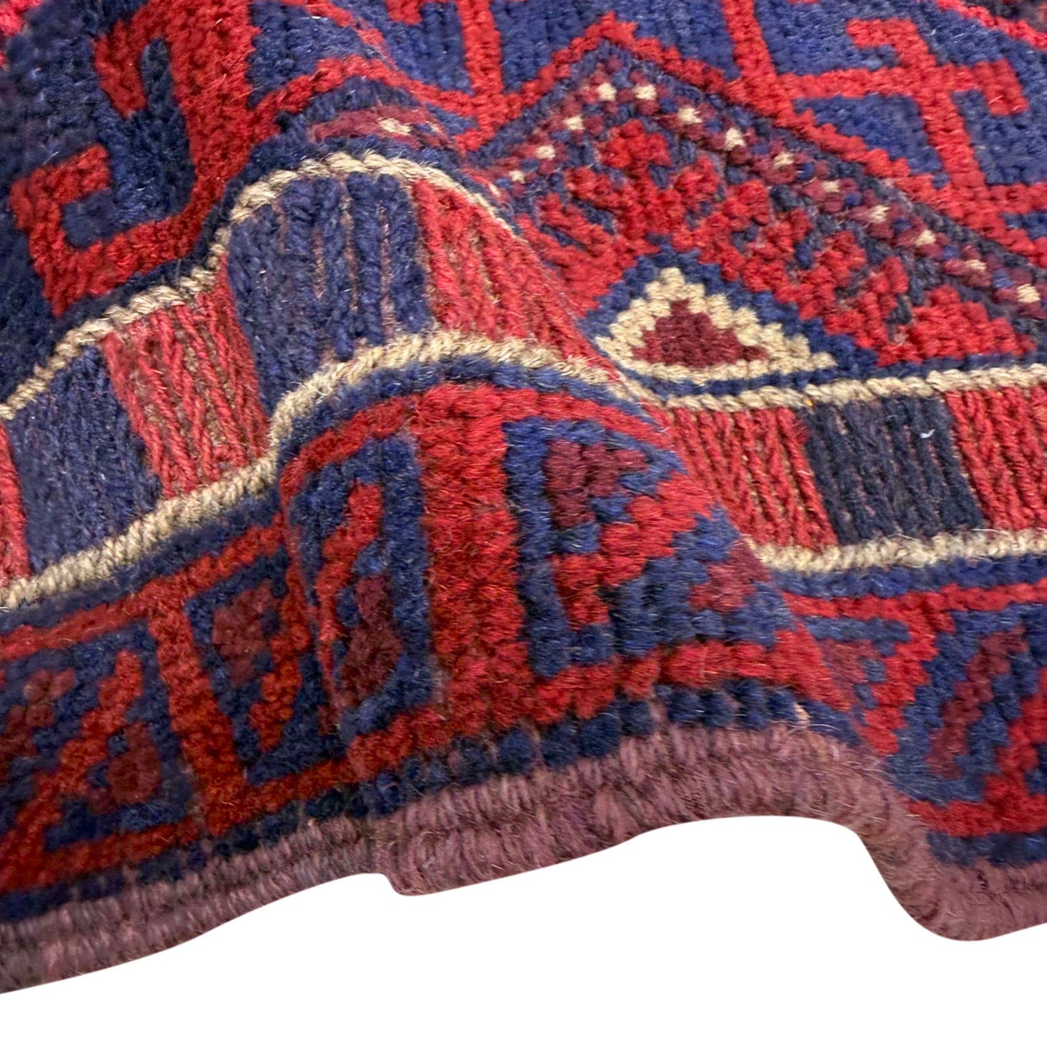 Handmade Afghan Runner Rug 2' 2" x 7' 9" ft / 65 x 237 cm - No. Y39530