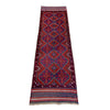Handmade Afghan Runner Rug 2' 3" x 8' 3" ft / 68 x 251 cm - No. Y39531
