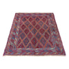 Small Square Mashwani Rug 3' 8" x 4' 2" ft / 113 x 126 cm - No. Y39539