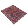 Small Square Mashwani Rug 3' 8" x 4' 2" ft / 113 x 126 cm - No. Y39539