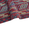Small Square Mashwani Rug 3' 8" x 4' 2" ft / 113 x 126 cm - No. Y39539