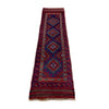 Handmade Afghan Runner Rug 2' 0" x 8' 0" ft / 62 x 243 cm - No. Y39541
