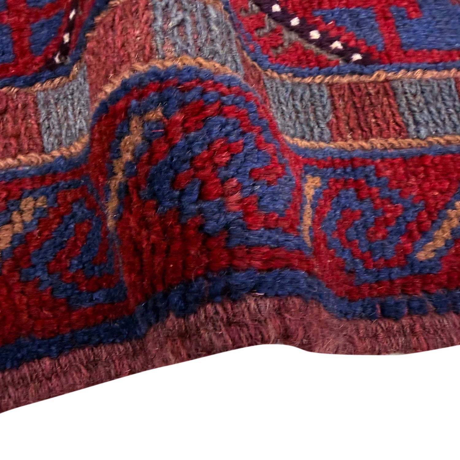 Handmade Afghan Runner Rug 2' 0" x 8' 0" ft / 62 x 243 cm - No. Y39541