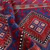 Handmade Afghan Runner Rug 2' 0" x 8' 0" ft / 62 x 243 cm - No. Y39541