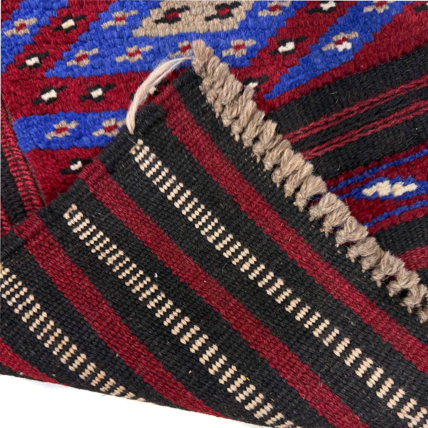 Hand Knotted Mashwani Runner Rug 1' 11" x 8' 5" ft / 58 x 257 cm - No. Y39542