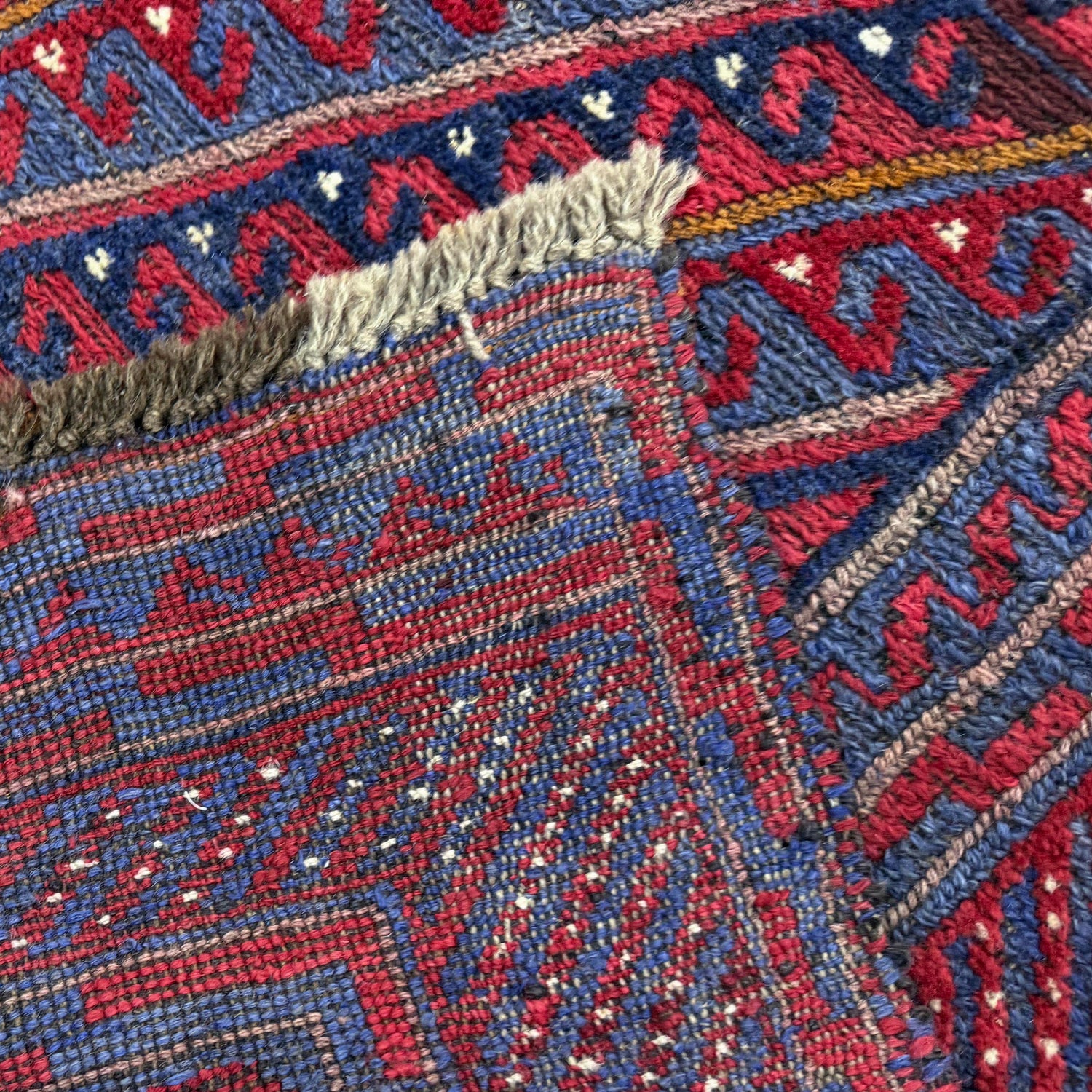 Multi Color Mashwani Area Rug 4' 5" x 4' 0" ft / 134 x 123 cm - No. Y39545
