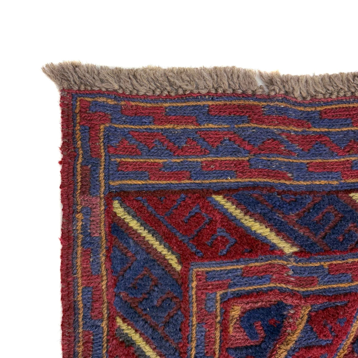 Multi Color Mashwani Small Area Rug 3' 11" x 4' 2" ft / 120 x 126 cm - No. Y39546