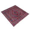 Handmade Afghan Carpet 3' 8" x 4' 2" ft / 111 x 127 cm - No. Y39547