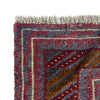 Hand Knotted Mashwani Area Rug 3' 8" x 4' 2" ft / 113 x 128 cm - No. Y39548