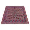 Handmade Mushwani Carpet 3' 11" x 4' 1" ft / 119 x 124 cm - No. Y39549