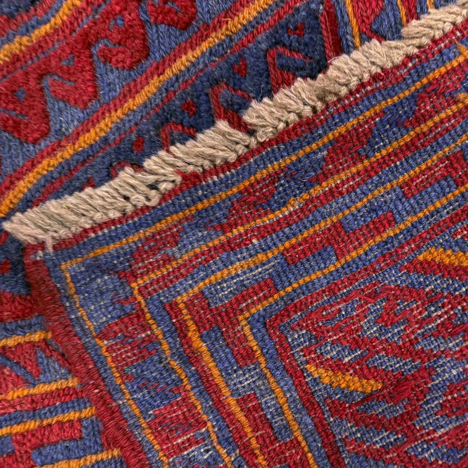 Hand Knotted Mashwani Area Rug 5' 2" x 6' 0" ft / 158 x 184 cm - No. Y39553
