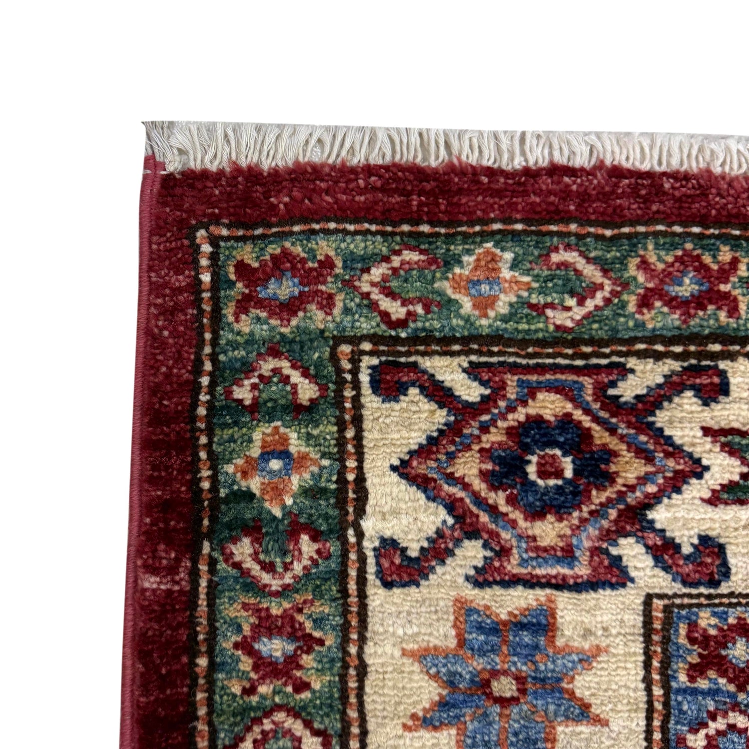 Supreme Kazak Carpet 4' 2" x 5' 11" ft / 126 x 181 cm - No. Y39557