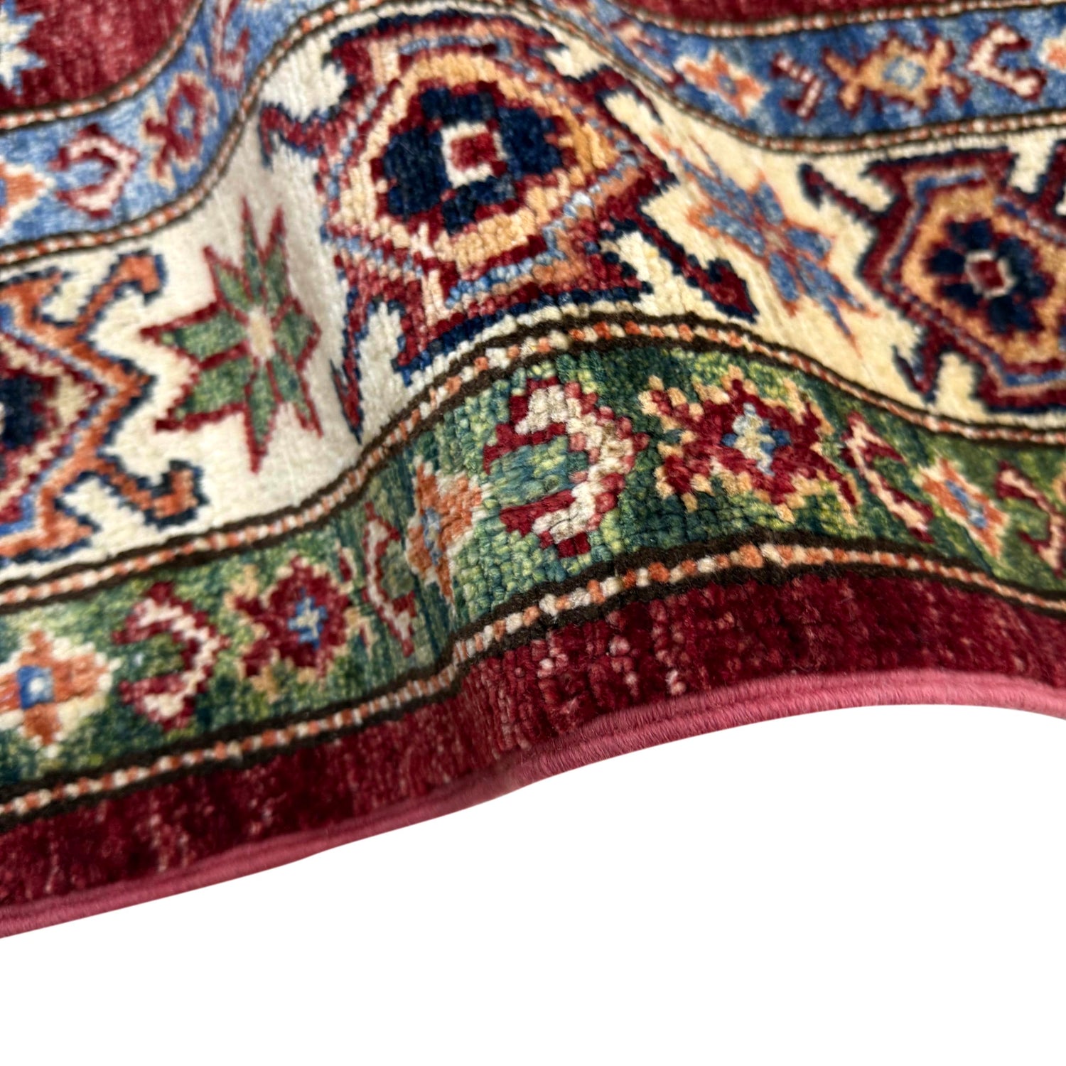 Supreme Kazak Carpet 4' 2" x 5' 11" ft / 126 x 181 cm - No. Y39557