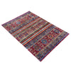 Hand Knotted Khurjeen Oriental Rug 4' 1" x 6' 0" ft / 124 x 184 cm - No. Y39558
