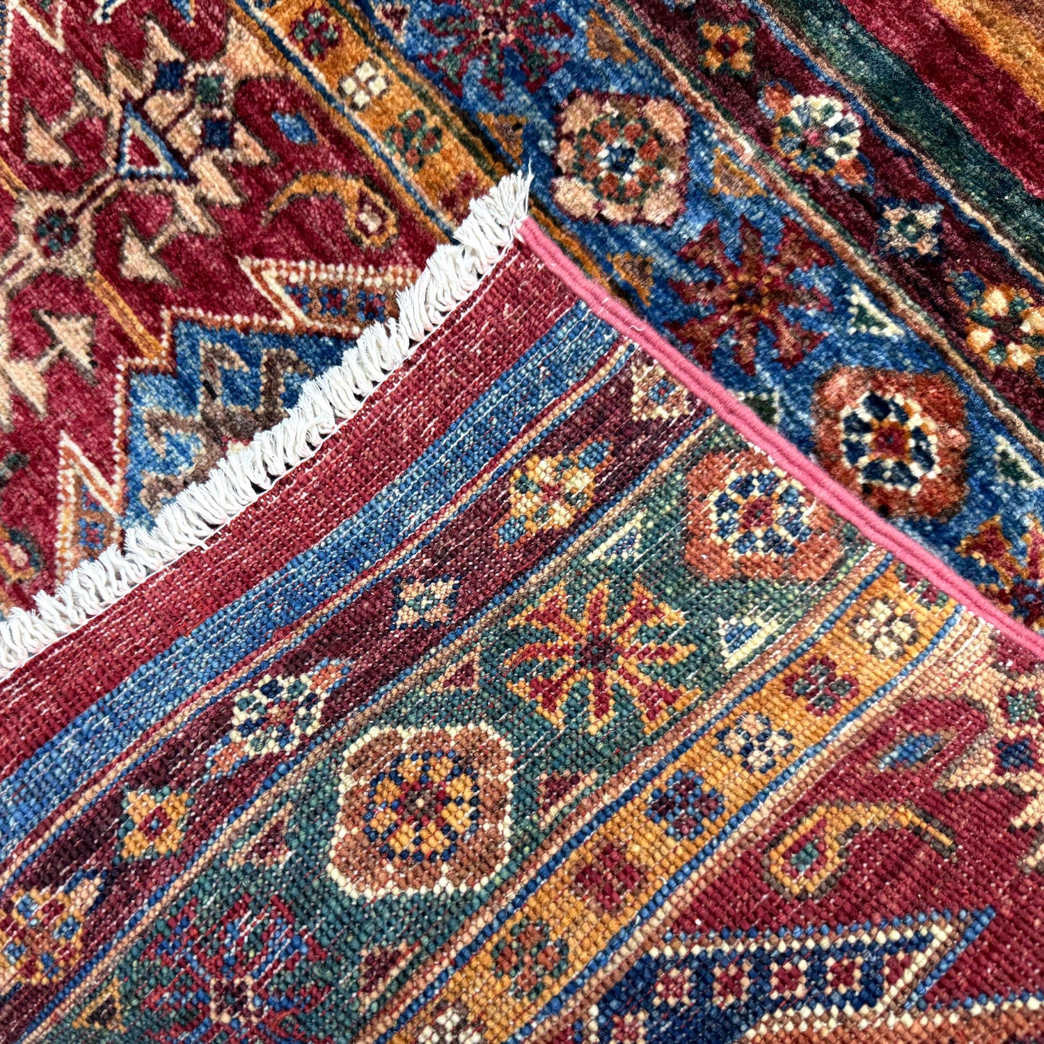 Hand Knotted Khurjeen Oriental Rug 4' 1" x 6' 0" ft / 124 x 184 cm - No. Y39558