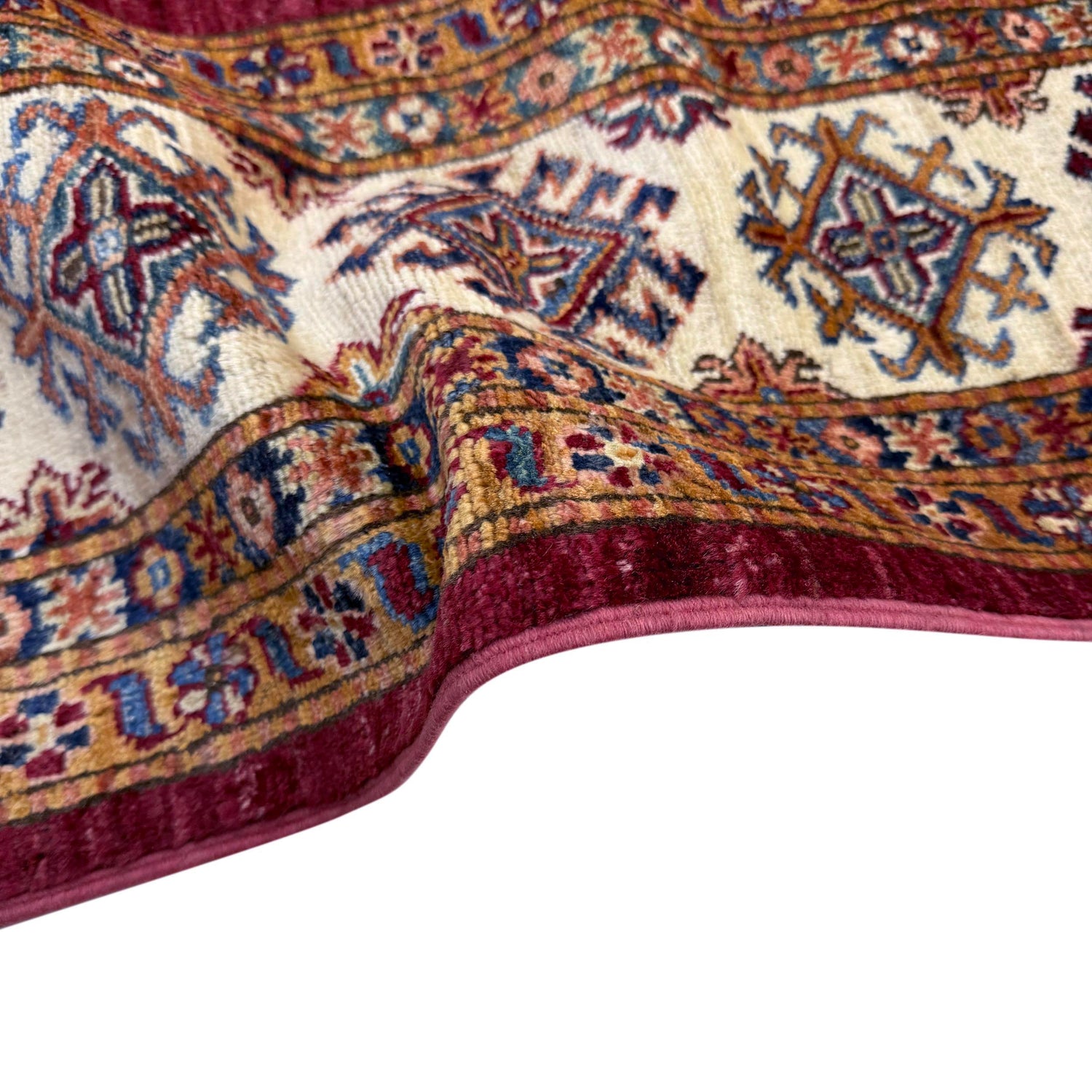 Premium Hand Knotted Kazak Rug 6' 11" x 10' 1" ft / 212 x 307 cm - No. Y39561
