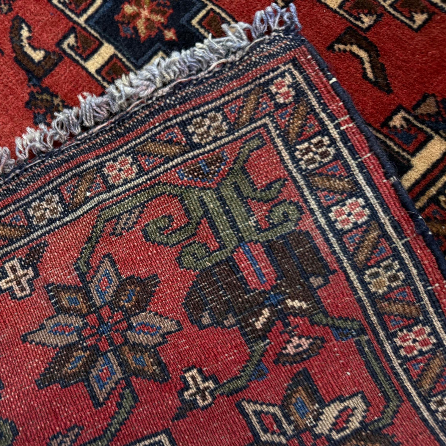 Hand Knotted Baluchi Rug 3' 3" x 4' 5" ft / 98 x 135 cm - No. Y39563