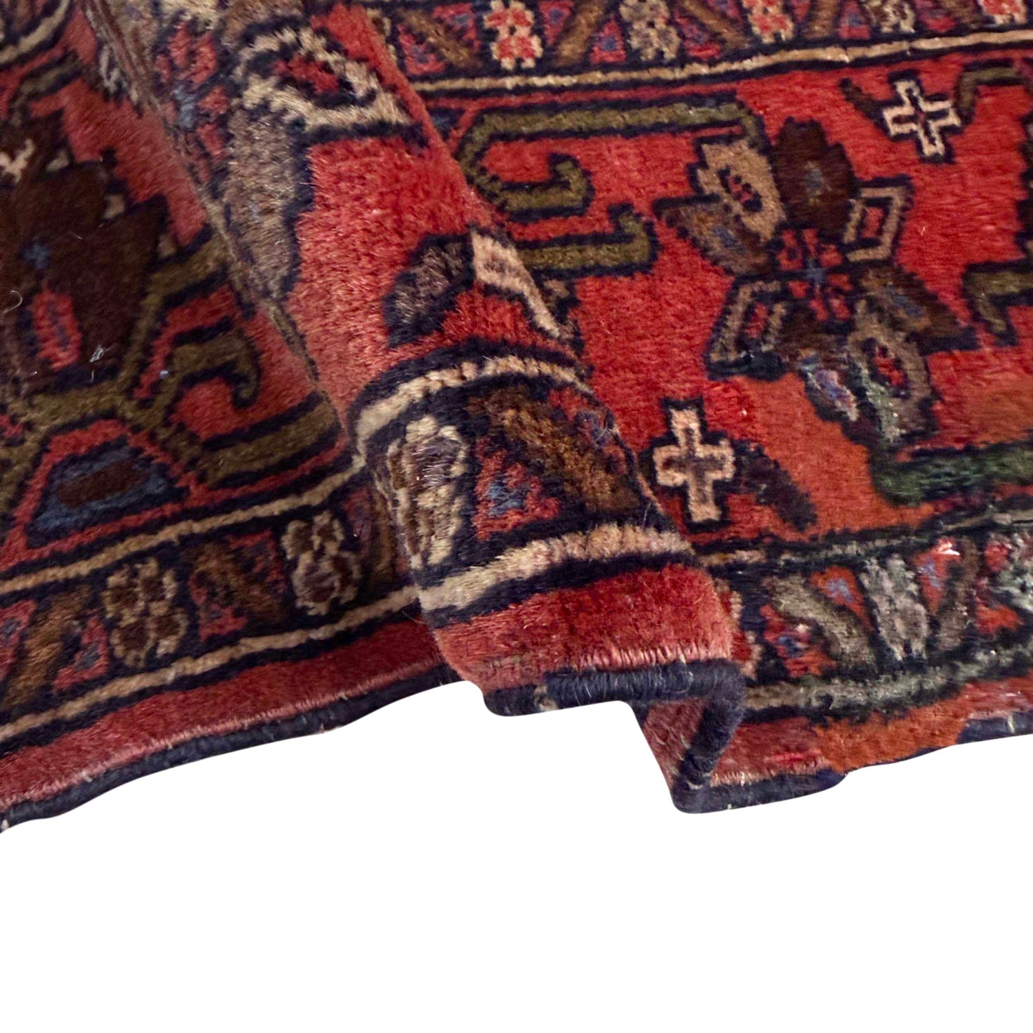 Hand Knotted Baluchi Rug 3' 3" x 4' 5" ft / 98 x 135 cm - No. Y39563