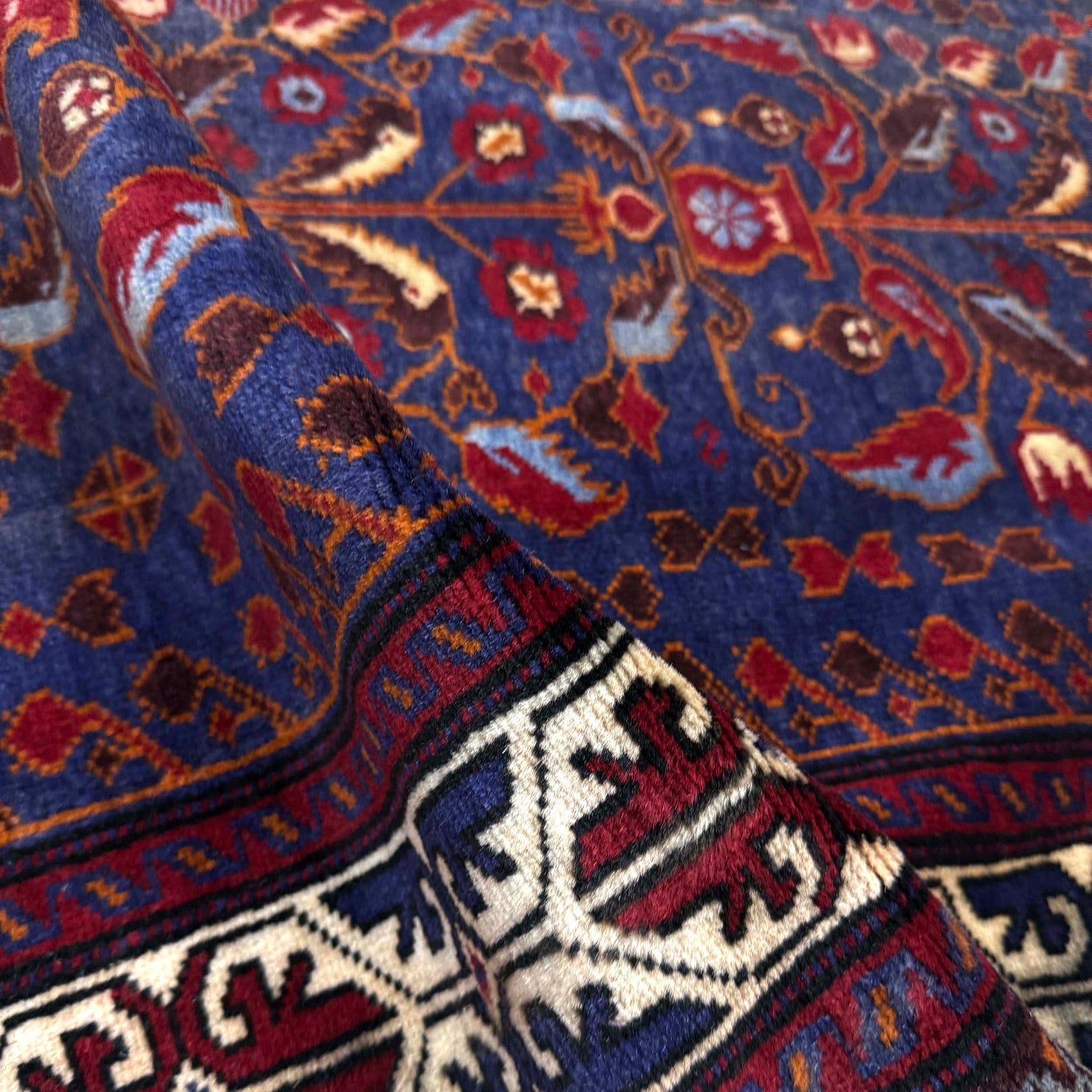 Traditional Baloch Rug 3' 3" x 4' 9" ft / 100 x 144 cm - No. Y39564