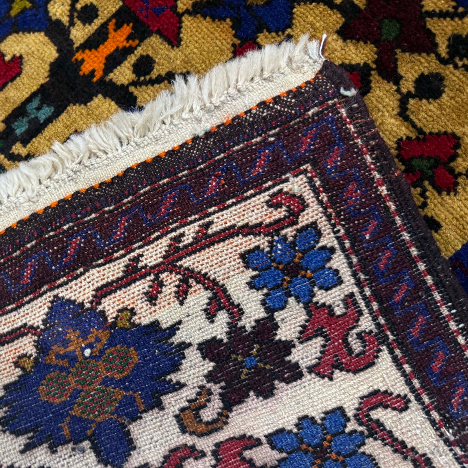 Tribal Baloch Rug 3' 1" x 4' 4" ft / 94 x 133 cm - No. Y39566