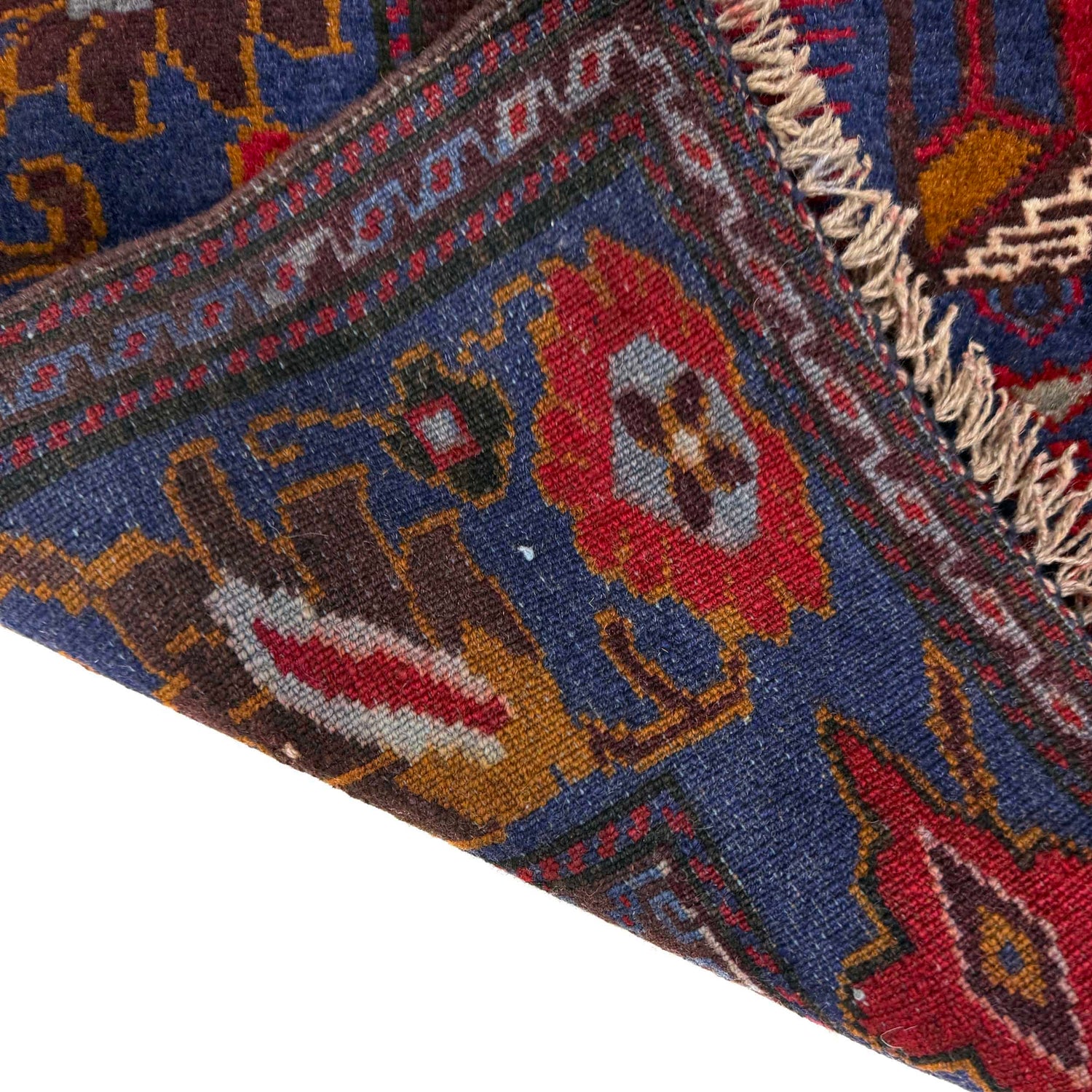 Traditional Baloch Rug 3' 7" x 4' 6" ft / 108 x 137 cm - No. Y39567