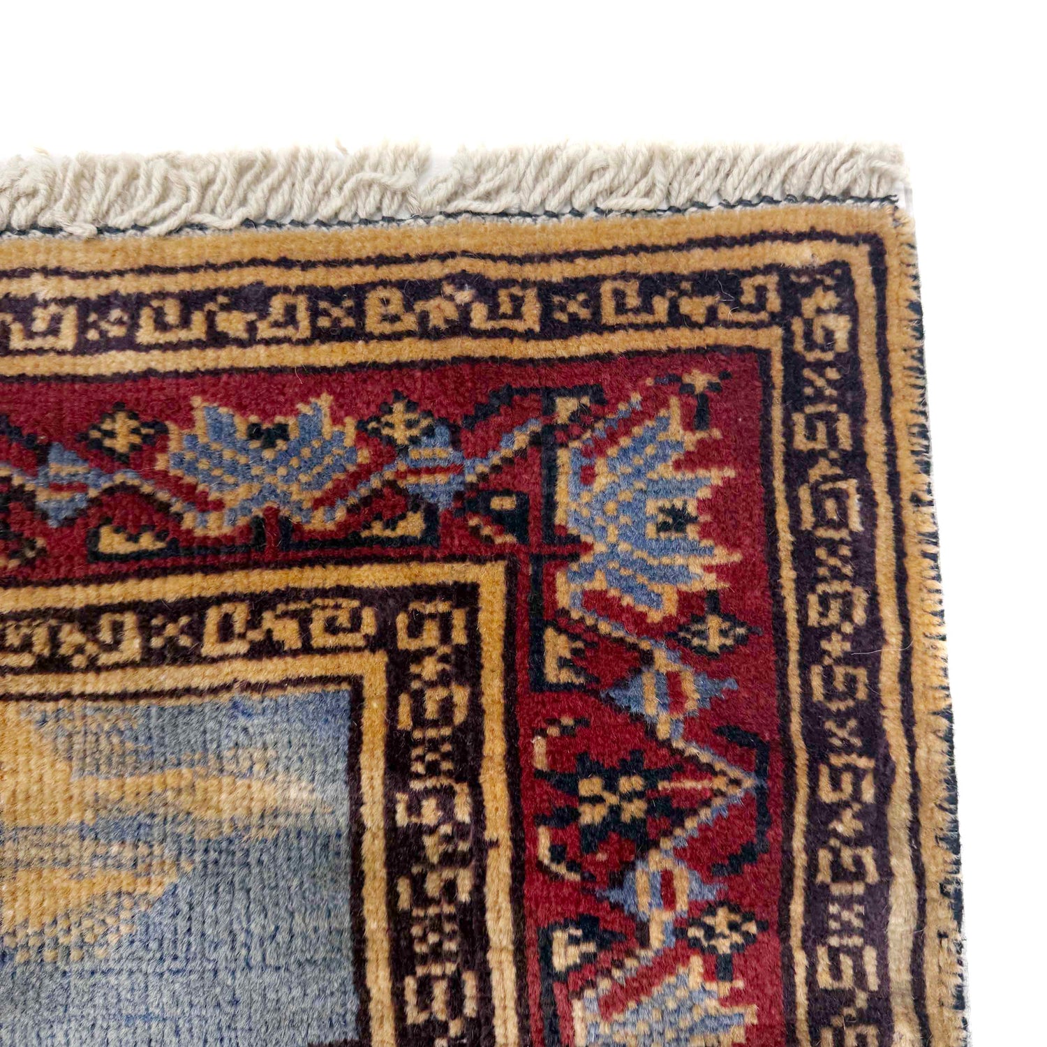 Islamic Prayer Carpet 2' 8" x 3' 8" ft / 82 x 111 cm - No. Y39568