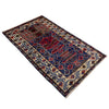 Handmade Prayer Rug 2' 7" x 4' 8" ft / 78 x 141 cm - No Y39569