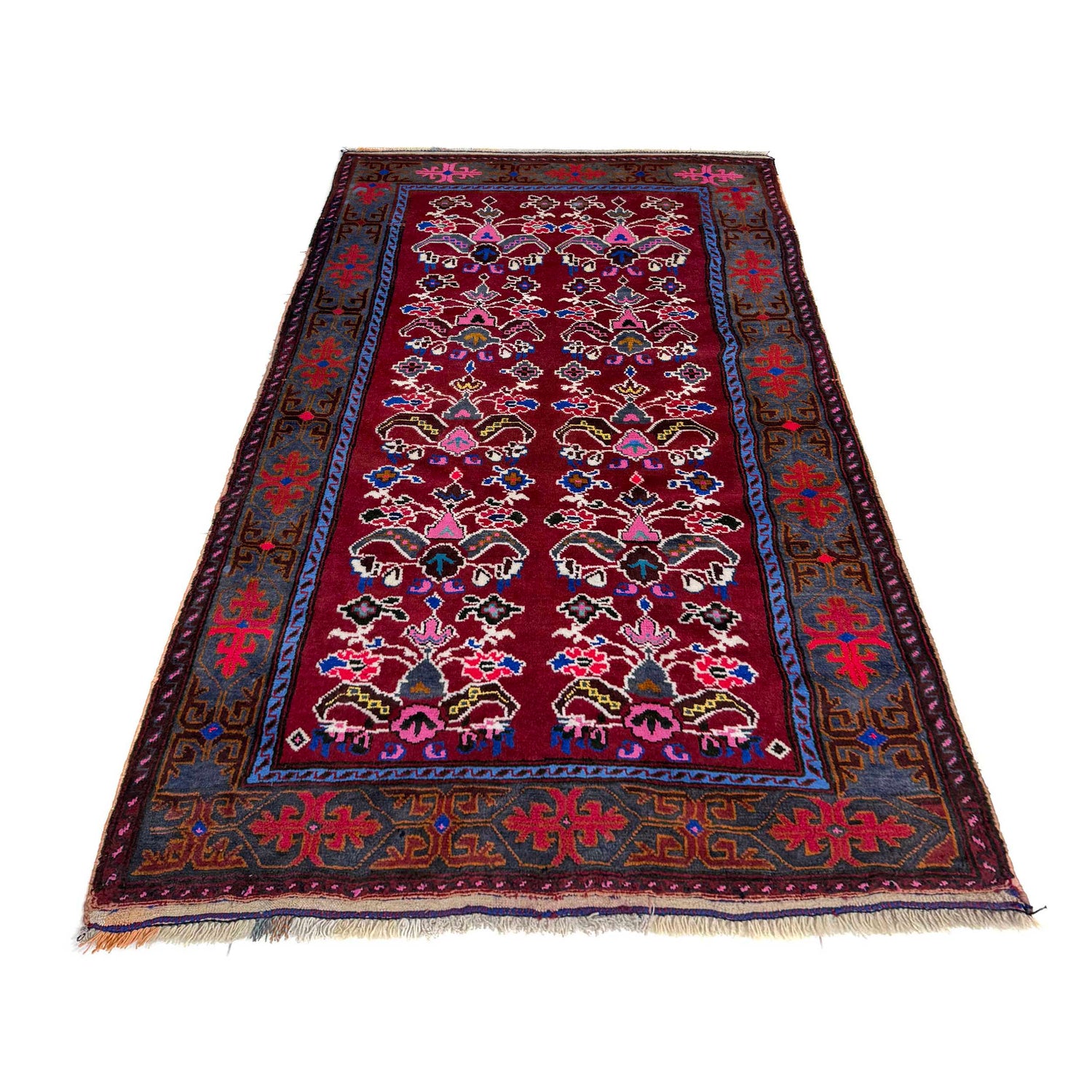 Traditional Baloch Rug 3' 3" x 5' 6" ft / 98 x 167 cm - No. Y39571